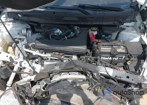 2017 Nissan Rogue Sv z USA, uszkodzony, nr VIN KNMAT2MT6HP583155